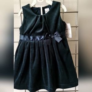 Carter's 2-pc Baby Dress-me-up Velvety Dress Size 12 Months